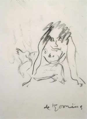 Woman, no date (graphite on paper)