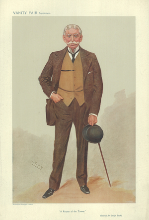 Lieut Gen Sir George Luck (colour litho)