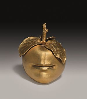 Pomme Bouche, designed 1975 (gilt-bronze)