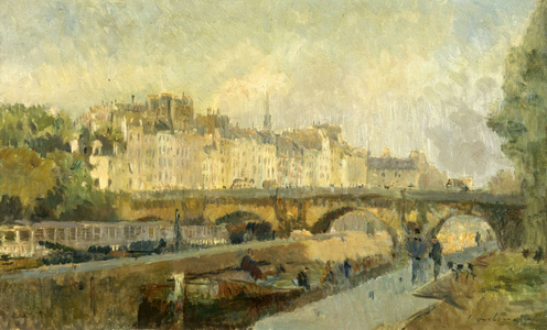 The Pont Neuf, 1906 (oil on canvas)