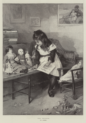 Free Education (engraving)