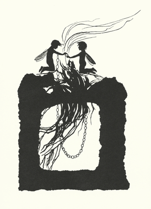 Johanna Beckmann silhouette (litho)