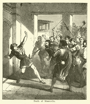 Death of Masaniello (engraving)