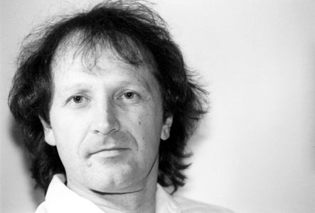 Psychiatric treatment. Here: Peter Lehmann, author of the book The Chemical Muzzle ..., 1992 (photo)