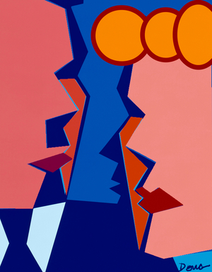 Colored Ken & Lois, 2000 (computer graphics)