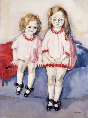 Maud et Raymonde, 1921 (oil on canvas)