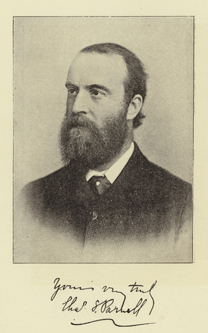 Mr Charles Stewart Parnell, MP (b/w photo)