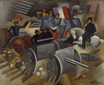Artlillery, 1911 (oil on canvas)