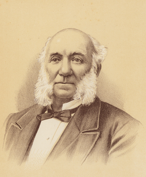 Captain Thomas Stephenson Rowntree (colour litho)