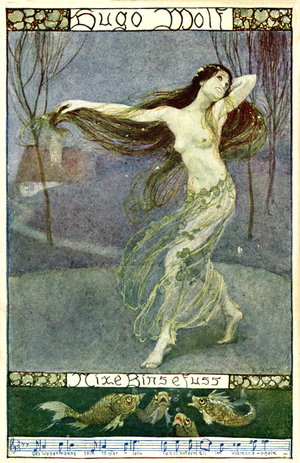 Hugo Wolf's song illustration