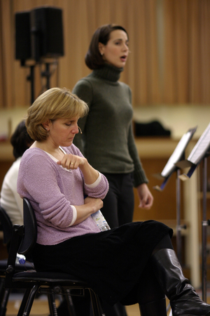 Dawn Upshaw rehearsing