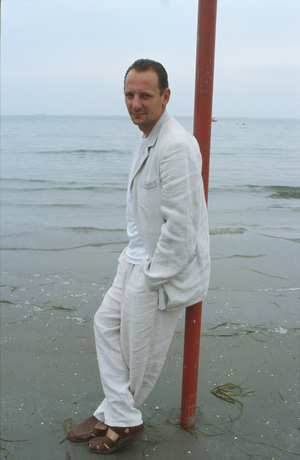 Venice, 58. International Film Festival, the Director Damien Odoul, 2001 (photo)