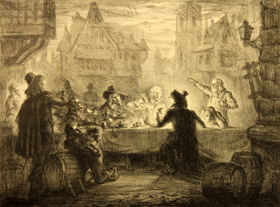 Literary Illustration, 1952 (lithograph)