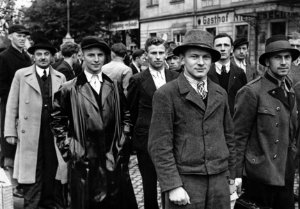 Third Reich - Sudeten German refugees 1938 (photo)