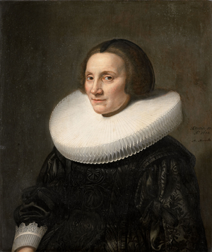 Portrait of Caecilia van Beresteyn, 1640 (oil on panel)