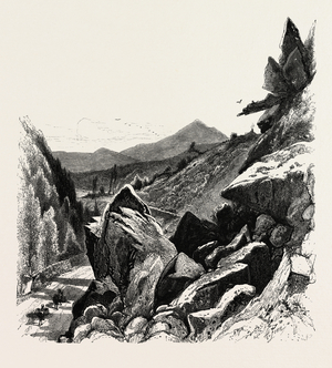 The Scalp, Ireland, 19th Century Engraving