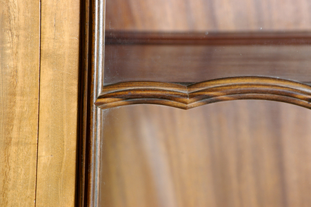 Mahogany china cabinet, 1929 (mahogany)
