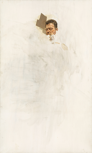 Untitled (Self-Portrait), 1978 (oil on canvas)