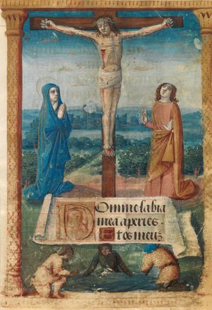 The Crucifixion (vellum)