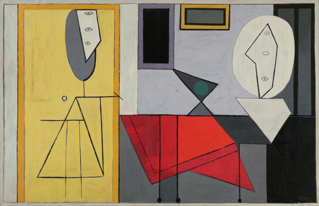 The Studio, 1927-28 (oil on canvas)