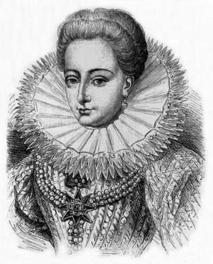 Gabrielle d'Estrees, 19th century (engraving)