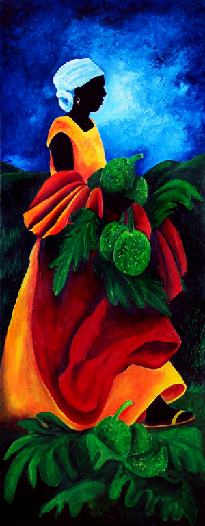 Season Breadfruit, 2011, (acrylic on canvas)