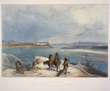 Fort Clark on the Missouri (February 1834)