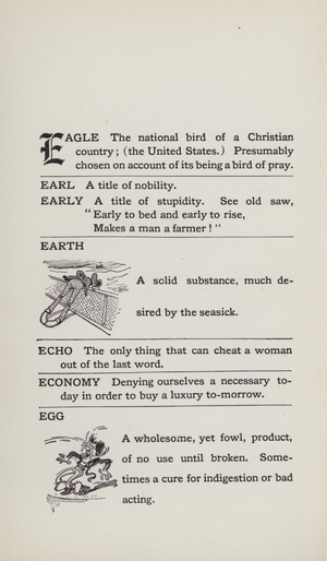 Foolish Dictionary: Earth, Egg (litho)