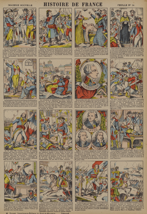 The French Revolution (colour litho)
