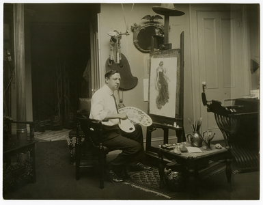 Harrison Fisher, c.1905-11 (gelatin silver photo)