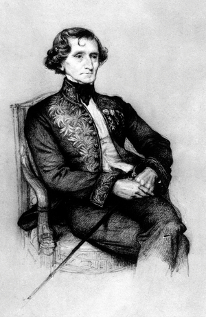 Hector Berlioz (1803-1869) French composer, drawing