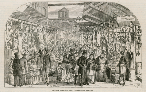 Newgate market (engraving)