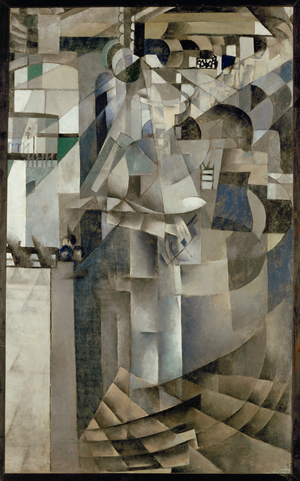 Life in the Grand Hotel (oil on canvas)