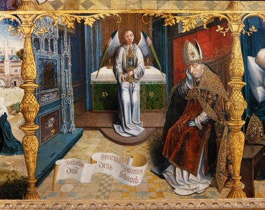 Saint Augustine altar