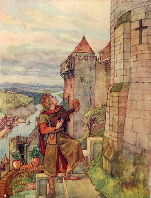 O Richard! O Mon Roi (colour litho)