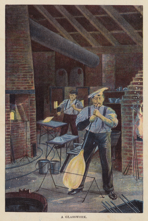 A Glasswork (colour litho)