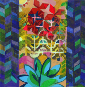 Meditation 14, c. 2017 (acrylic on panel