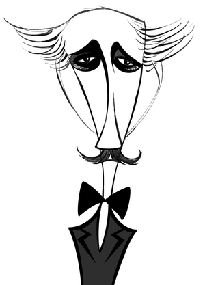 Arturo Toscanini, Italian conductor, (1867 - 1957) caricature