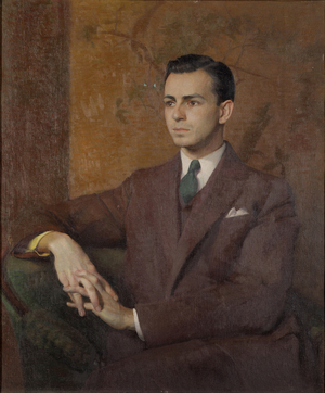 David Milton Kendall McKibbin (oil on canvas)