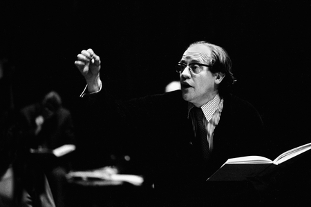 August Everding directing Richard Wagner's Parsifal ..., 1973 (photo)