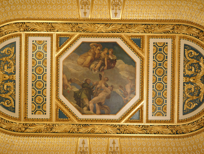 Ceiling of the former North-East Ante Room (photo)