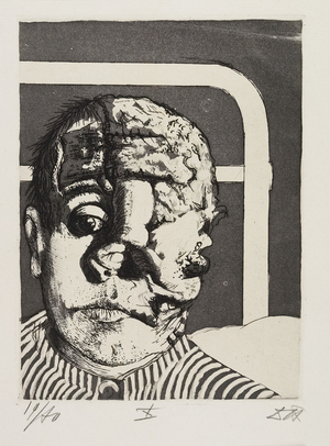Transplantation (Transplant), plate 40 from Der Krieg (The War), 1924