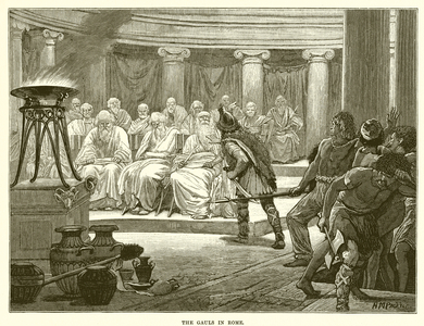 The Gauls in Rome (engraving)
