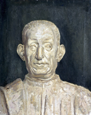 The Bust of Pietro Mellini (by Benedetto da Maiano), c.1940 (oil on canvas)