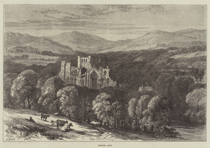 Melrose Abbey (engraving)
