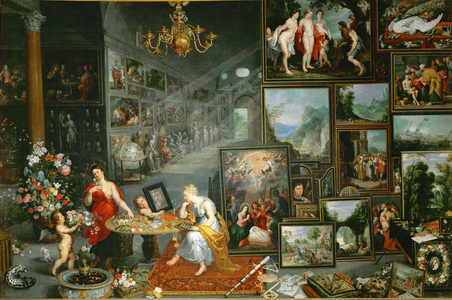 Allegory of Sight (painting on wood)
