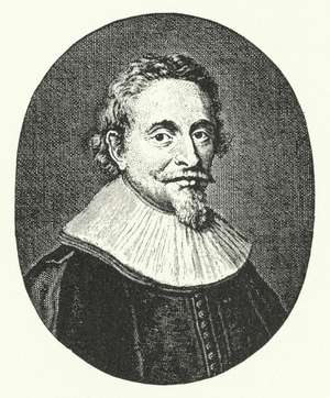 Hugo Grotius, Dutch jurist (engraving)