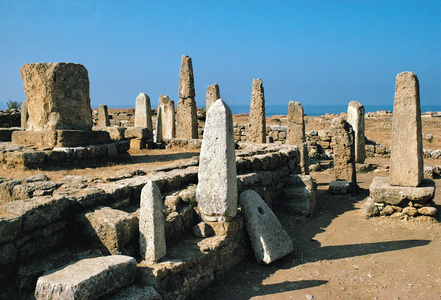 The temple of the Obelisks at Byblos