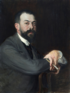 Portrait of Monsieur Léon Pissard jeune, circa 1895 (oil)