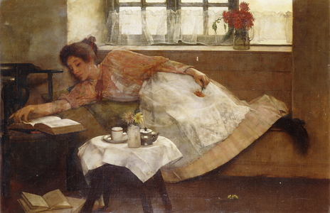A Teatime Rest, 1892 (oil on canvas)